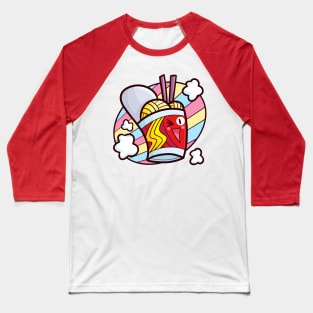 Cute red cup noodle Baseball T-Shirt